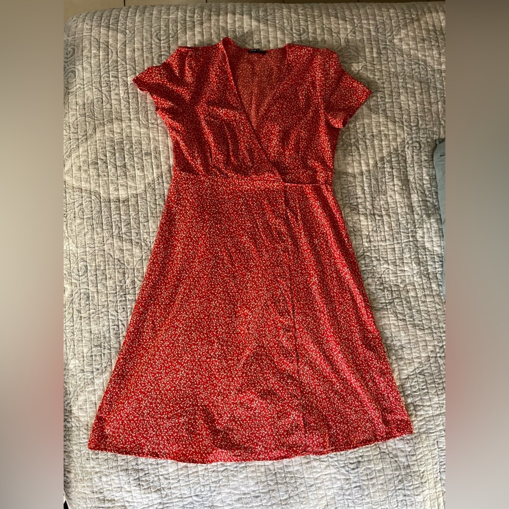 Shein - Floral dress, size L (8/10)